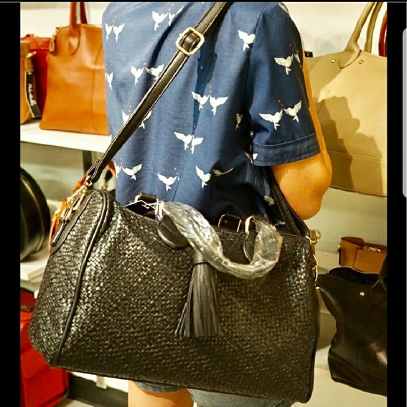 Black Layla Satchel 🎈🎈SALE TODAY ONLY 🎈🎈 - Picture 2 of 7